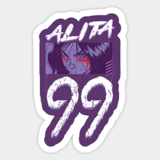99  Warrior Alita Sticker